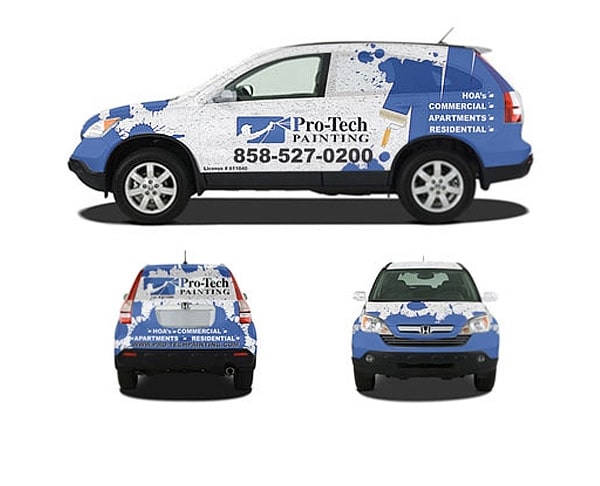 vehicle car wrap Los Angeles, CA