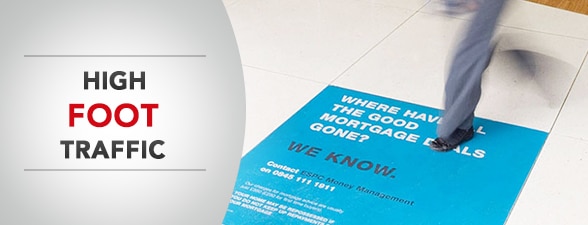 floor graphics Los Angeles, CA.