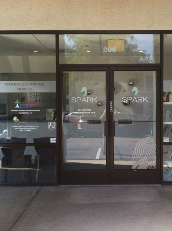 Medical Vinyl Adhesive Door/window Graphics San Diego