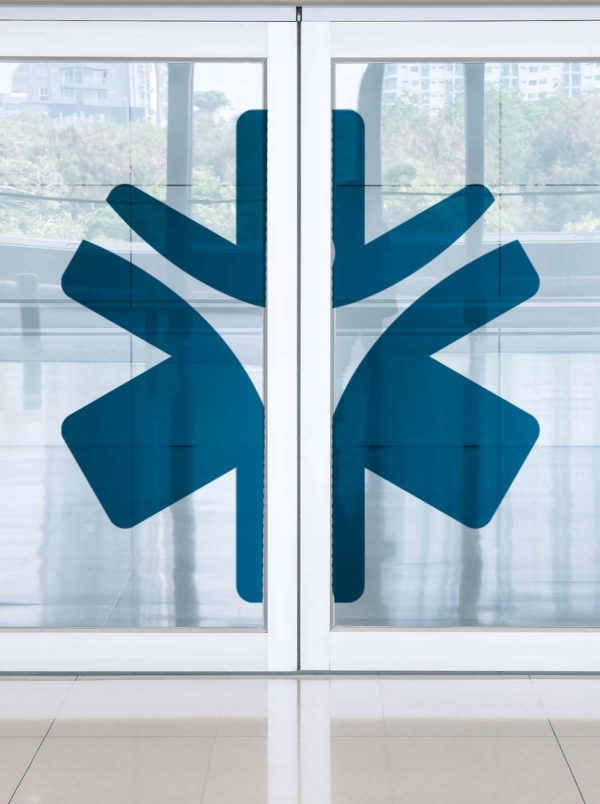 Medical Vinyl Adhesive Door/window Graphics San Diego