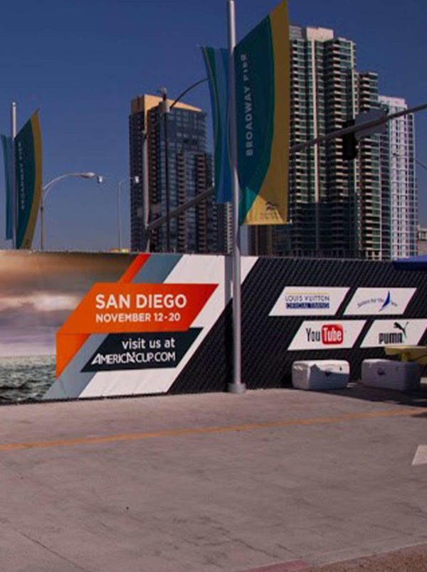 Medical Fence Graphics San Diego