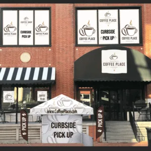 Curbside Pickup Graphics