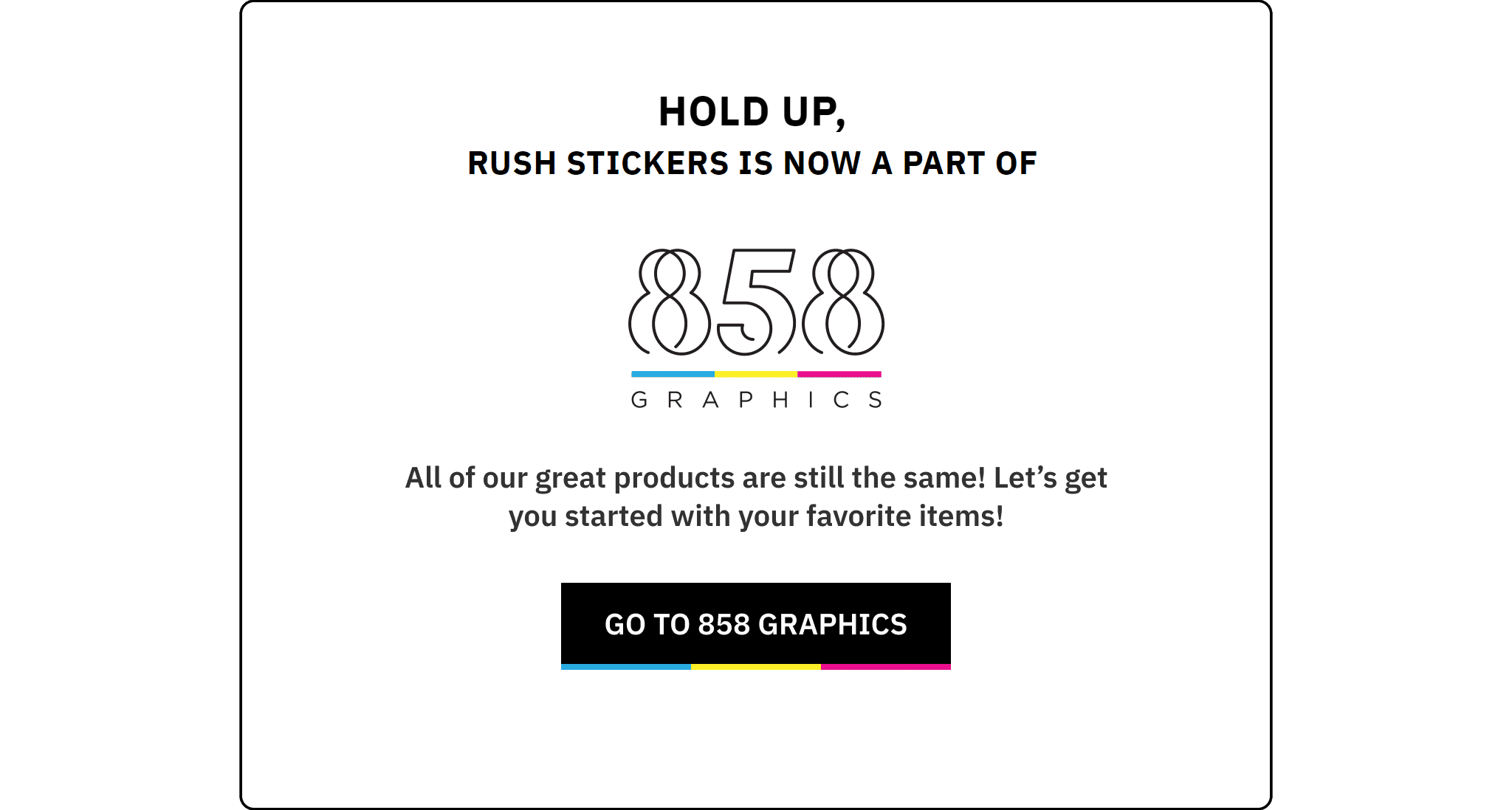 Rush Stickers Splash 2023