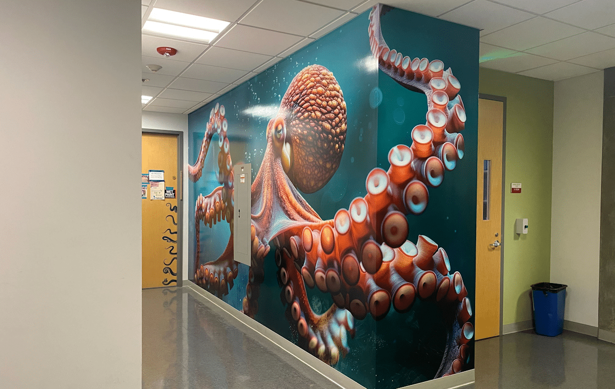 interior wall graphics 858