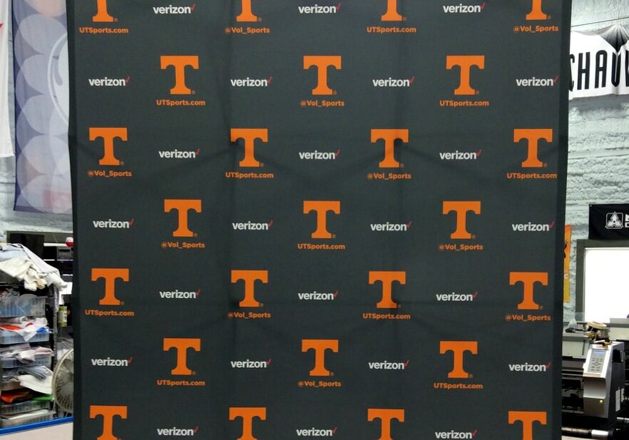 University of Tennessee Athletics 23553 3x3Flat PopUp