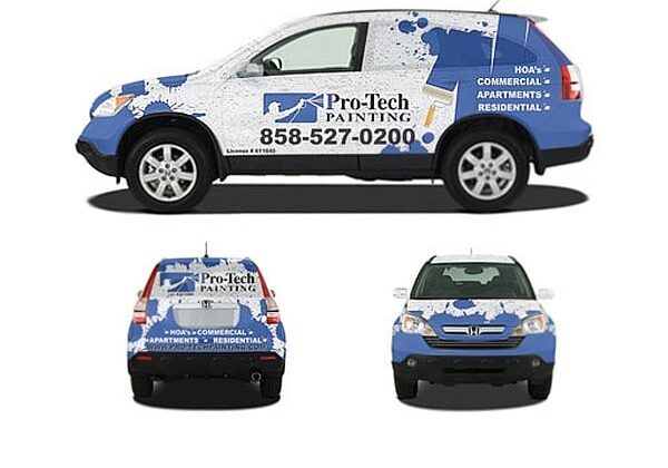 vehicle car wrap Los Angeles, CA